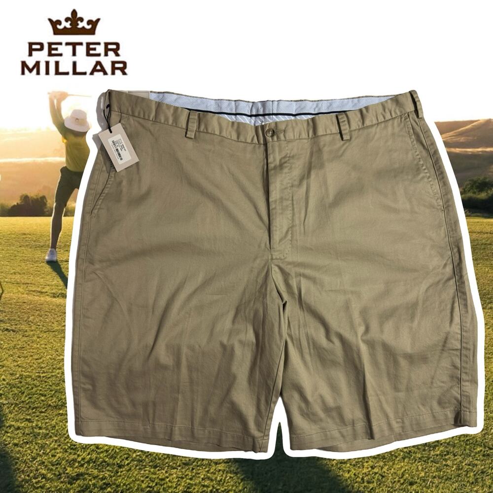 Peter Millar Tan Shorts Size 46 New With Tags chino